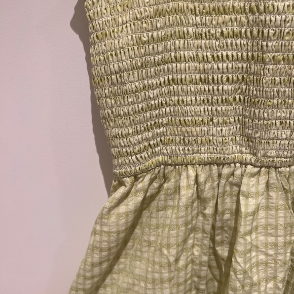 Few Moda Court Green Checkered Sun Dress Size XS - Picture 7 of 7